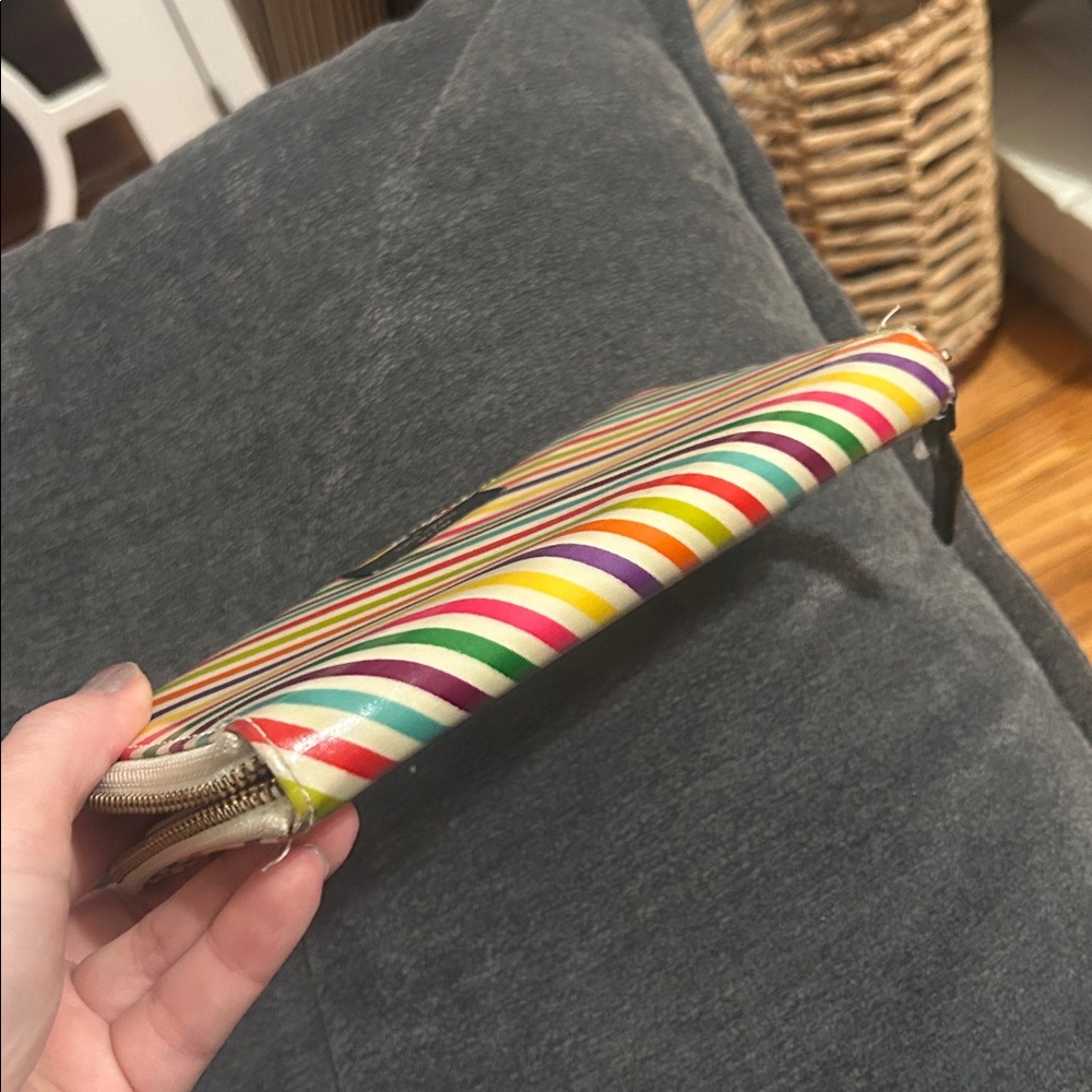 🍭Kate Spade Striped Wallet - Picture 5 of 8